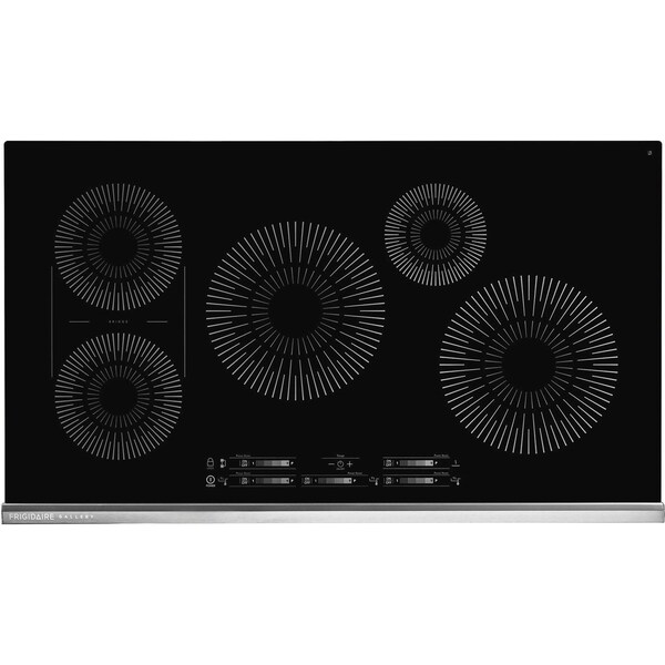 Frigidaire Frigidaire Gallery 36-in. Black Induction Cooktop with Electronic Clock/Timer and TempLock Feature GCCI3667AB - main